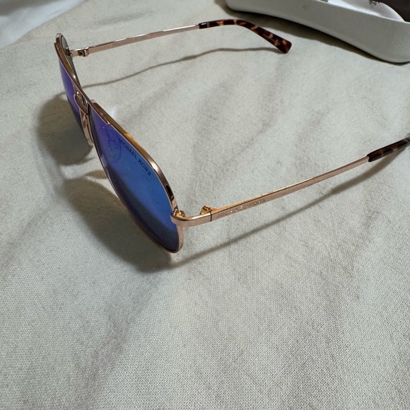 Michael Kors Blue Aviator Sunglasses with Case - Picture 2 of 4